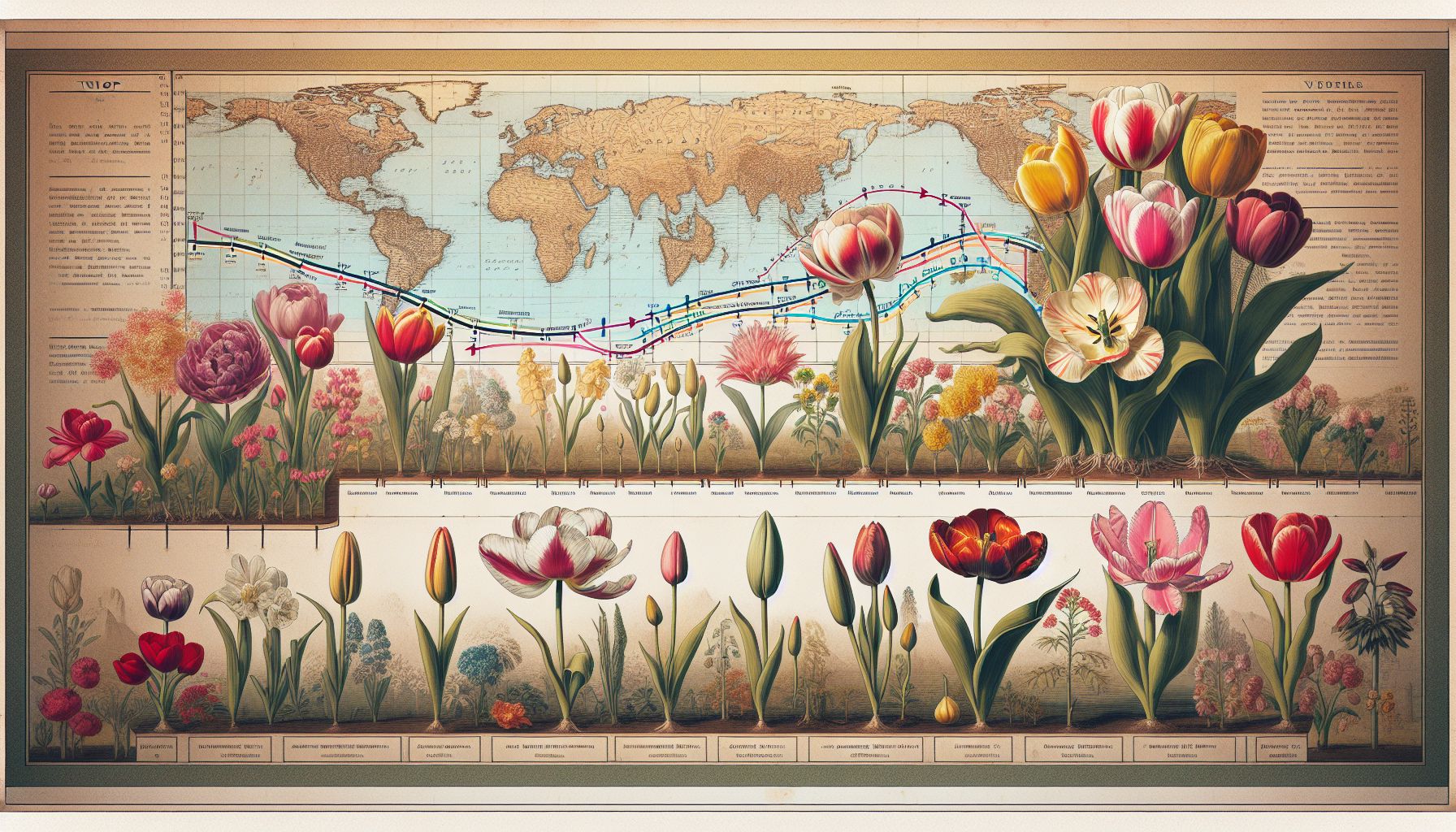Tulip Fields in Holland