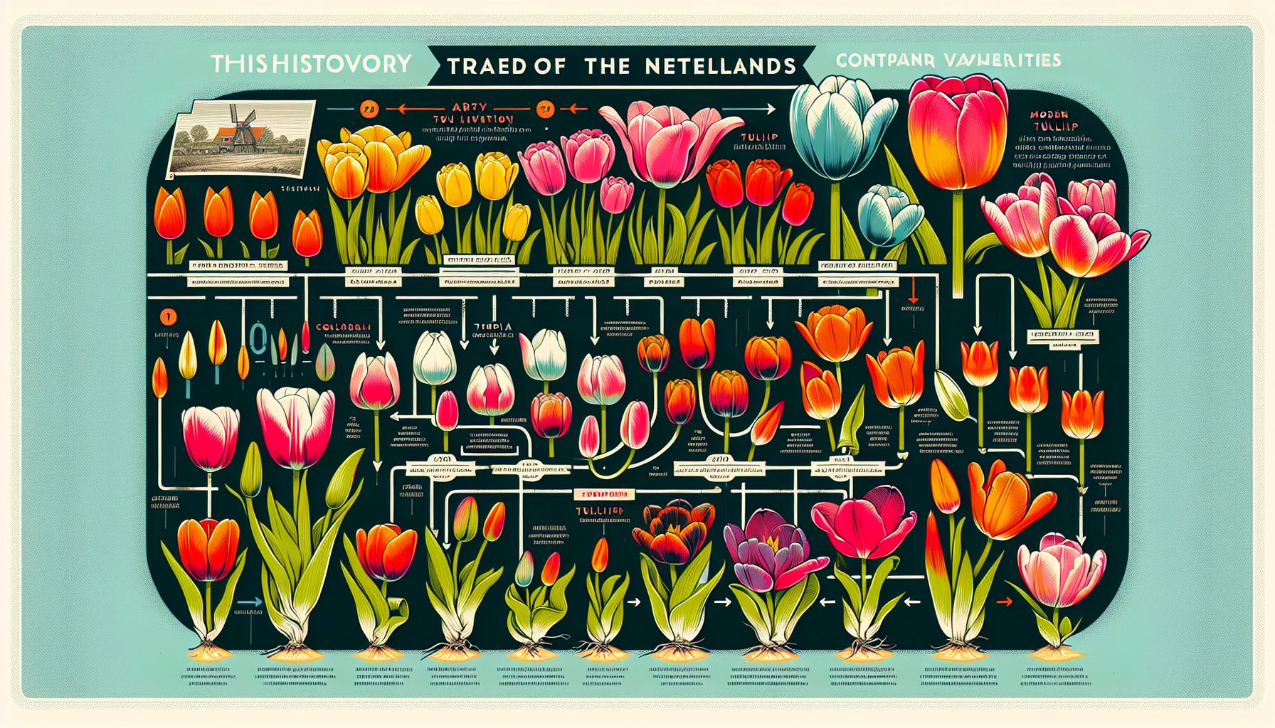 Colorful Tulips